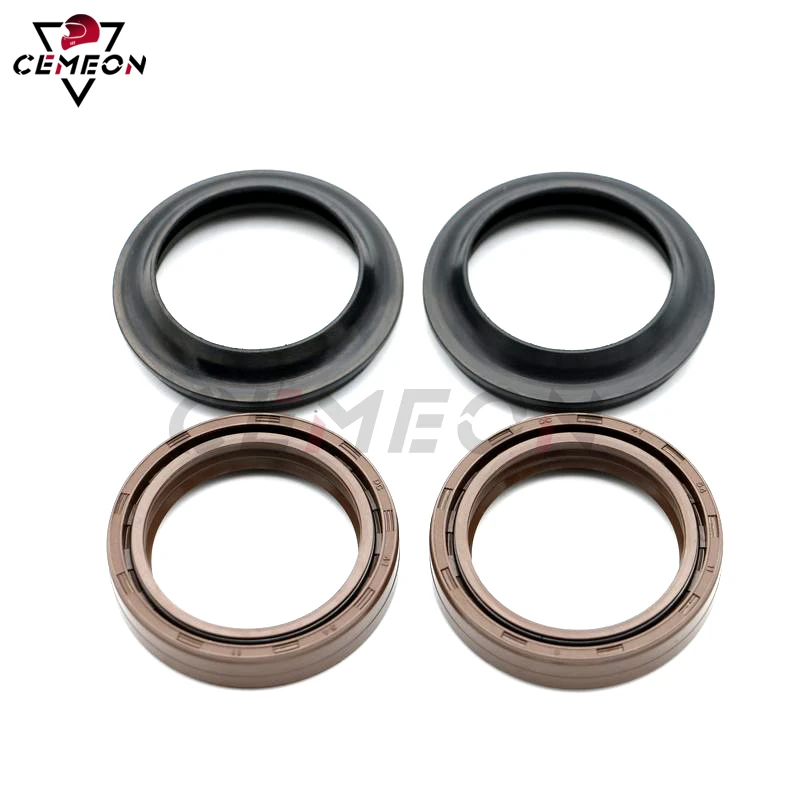 Fork seal For NORTON COMMANDO 961 CAFE RACER 2011-2012 Motorcycle front shock absorber front fork oil seal and dust cap