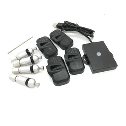 TPMS Car Tire Pressure Monitoring System Display Internal Sensors Android Navigation Tyre Pressure Alarm