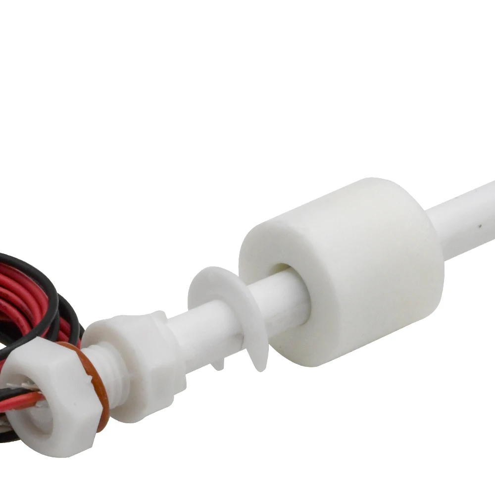 150mm PP Liquid Water Level Sensor Anti-Corrosion Float Sensor Switch Normally Closed Double Ball for Aquarium Tank Pools