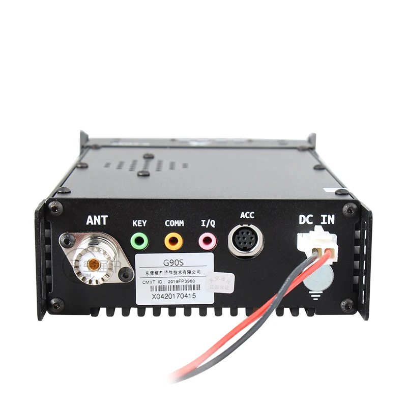 جهاز الإرسال والإستقبال Xiegu G90S HF 20W SSB/CW/AM-30MHz HF للهواة هيكل SDR مع موالف هوائي آلي مدمج