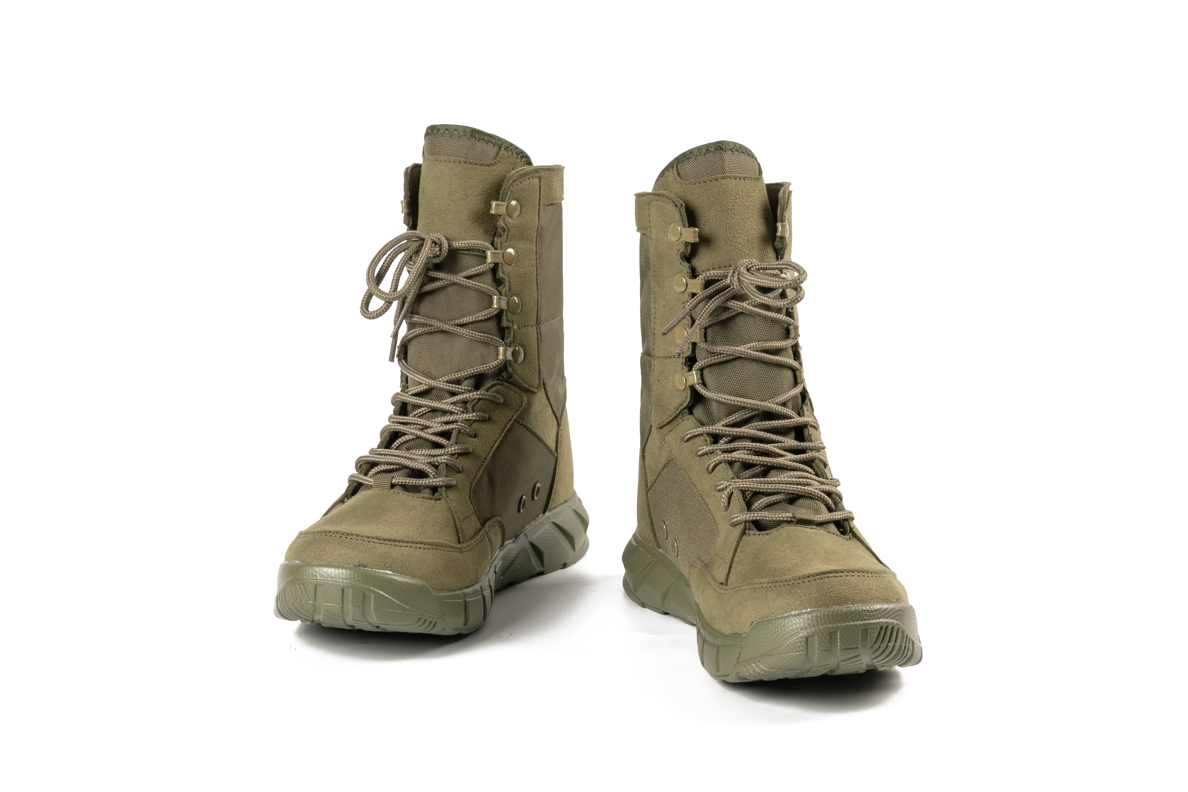 Made In China Light Style Green Tactical Hiking Training Boots Unisex
