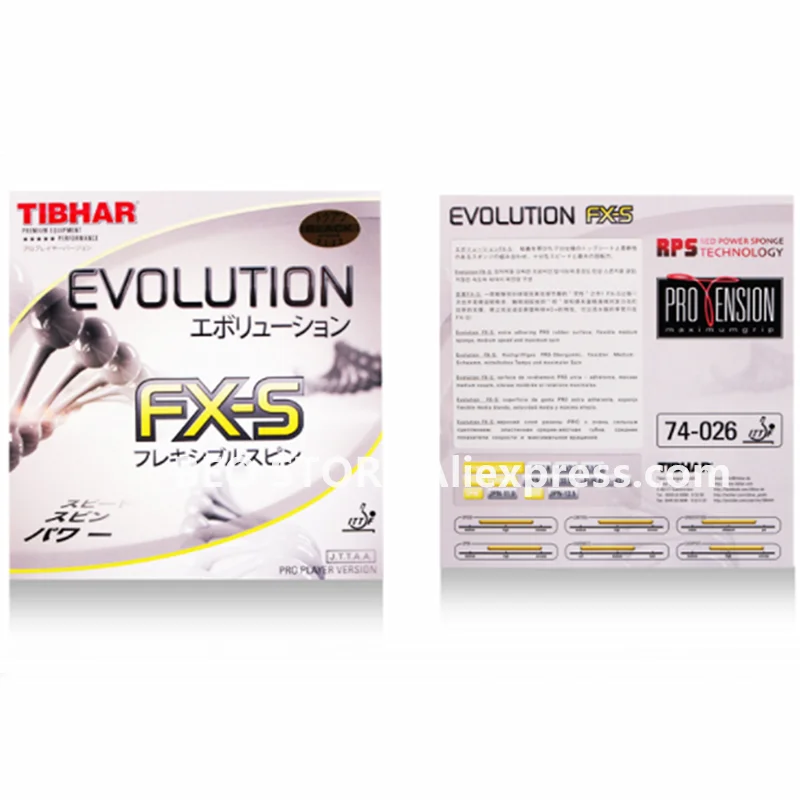 TIBHAR EVOLUTION MX-S FX-S EL-S Pimples in with sponge Table Tennis Rubber Ping Pong tenis de mesa