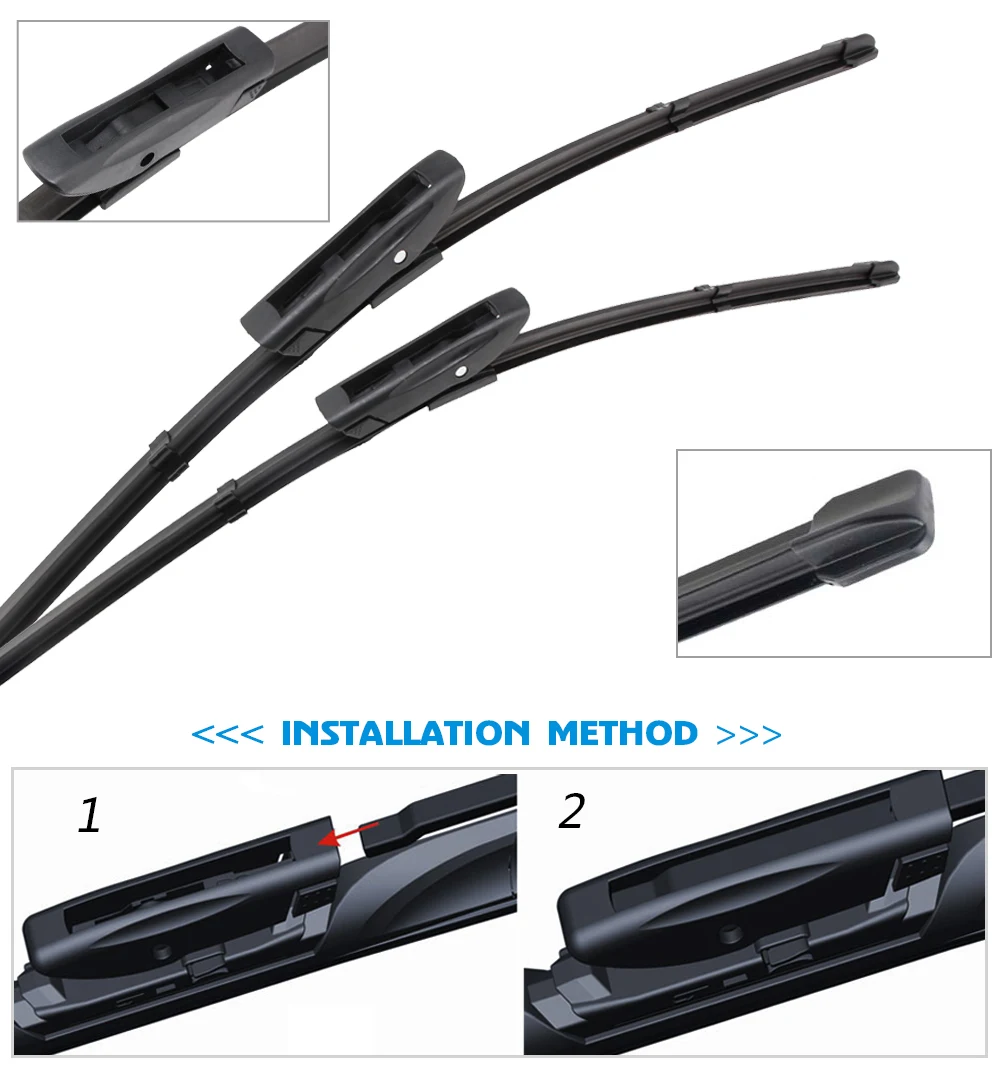 Car Wiper Blade Front Window Windscreen Windshield Wipers Blades Auto Accessories For Citroen C-Elysee 24