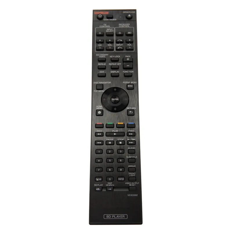 New original remote Control VXX3382 suitable for PIONEER BLU-RAY-DISC PLAYER DVD BDP-330 120 LX55 BDP-450 BDP-160 BDP-140 remote