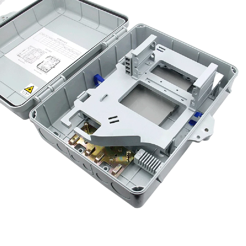 16 core fiber splitter box FTTH Insert type fiber optic distribution box FTTH four-core information box