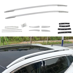 Fit for Nissan Qashqai J11 2016-2021 Car Accessories Roof Rack Basket Top Rail Cross Strip Bar Luggage Carrier 1 Set