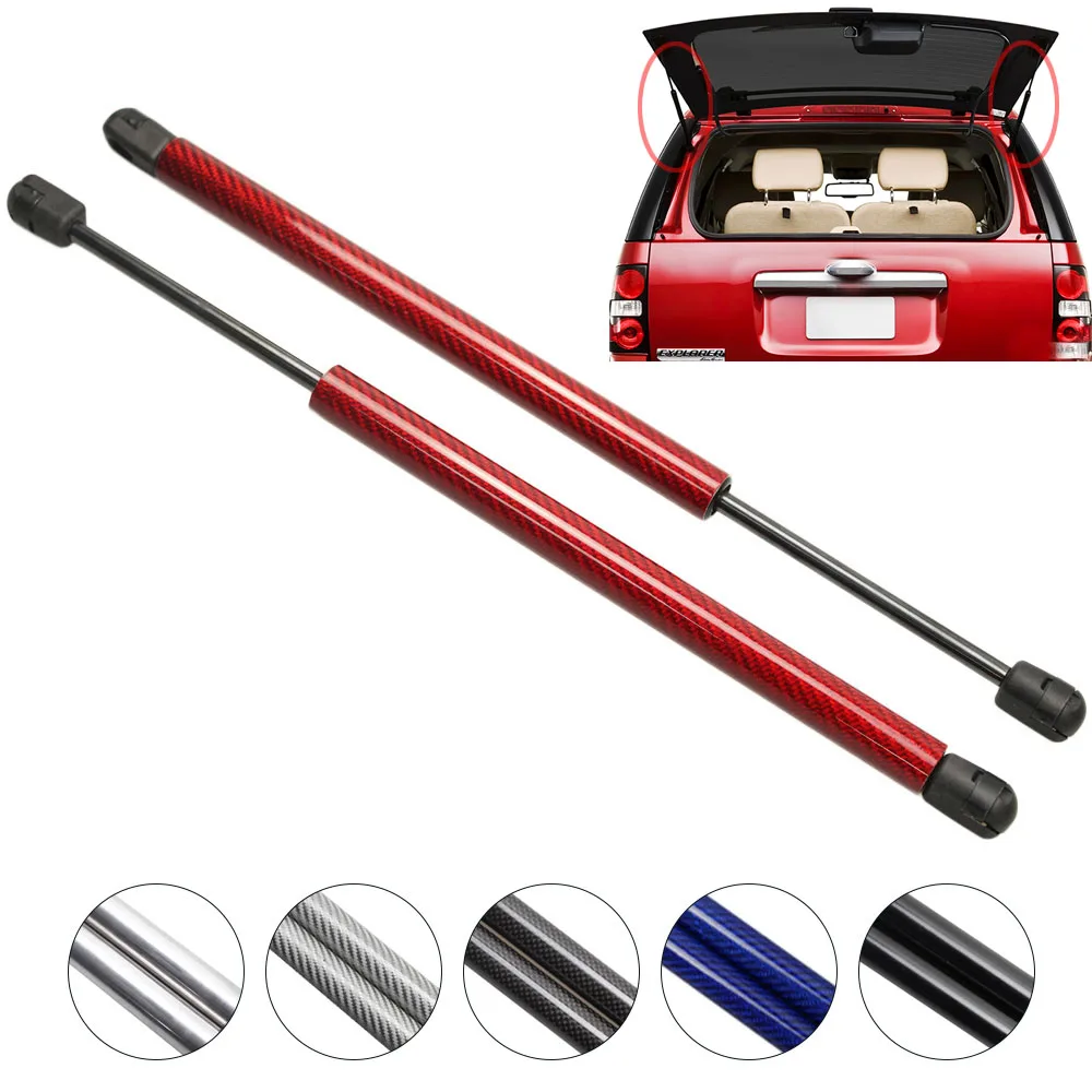 

for Ford Explorer Base Sport Utility 2006-2010 Rear Window Auto Carbon Fiber Gas Spring Struts Prop Lift Support 22.25 inches