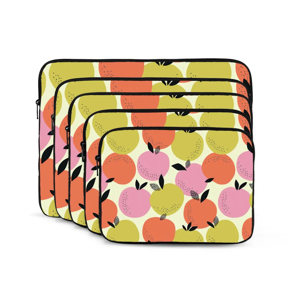 Seamless Pattern With Oranges Computer ipad Laptop Cover Case Laptop Sleeve Bag Portable Cover Fundas Pouch