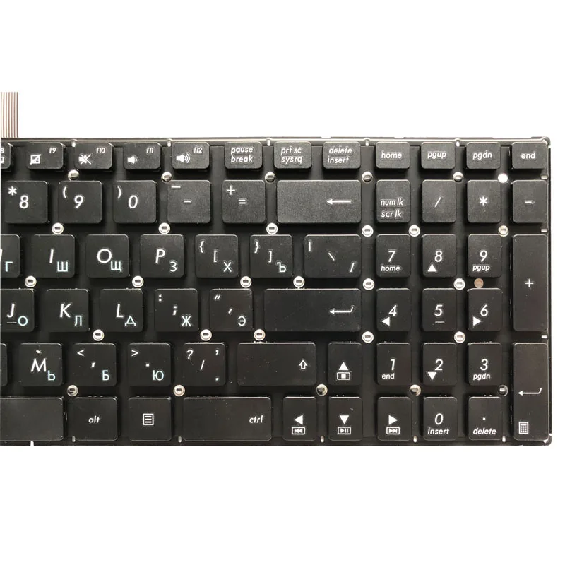 New Russian Keyboard for ASUS X550C X550CA X550CC X550CL X550VC X550ZE X501 X501A X501U X501EI X501XE X501XI X550J RU Black