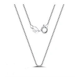SOMILIA 2022 FASHION Necklace Box Chain choker Silver 925 jewelry gold necklace Neck for Women DIY initial necklace