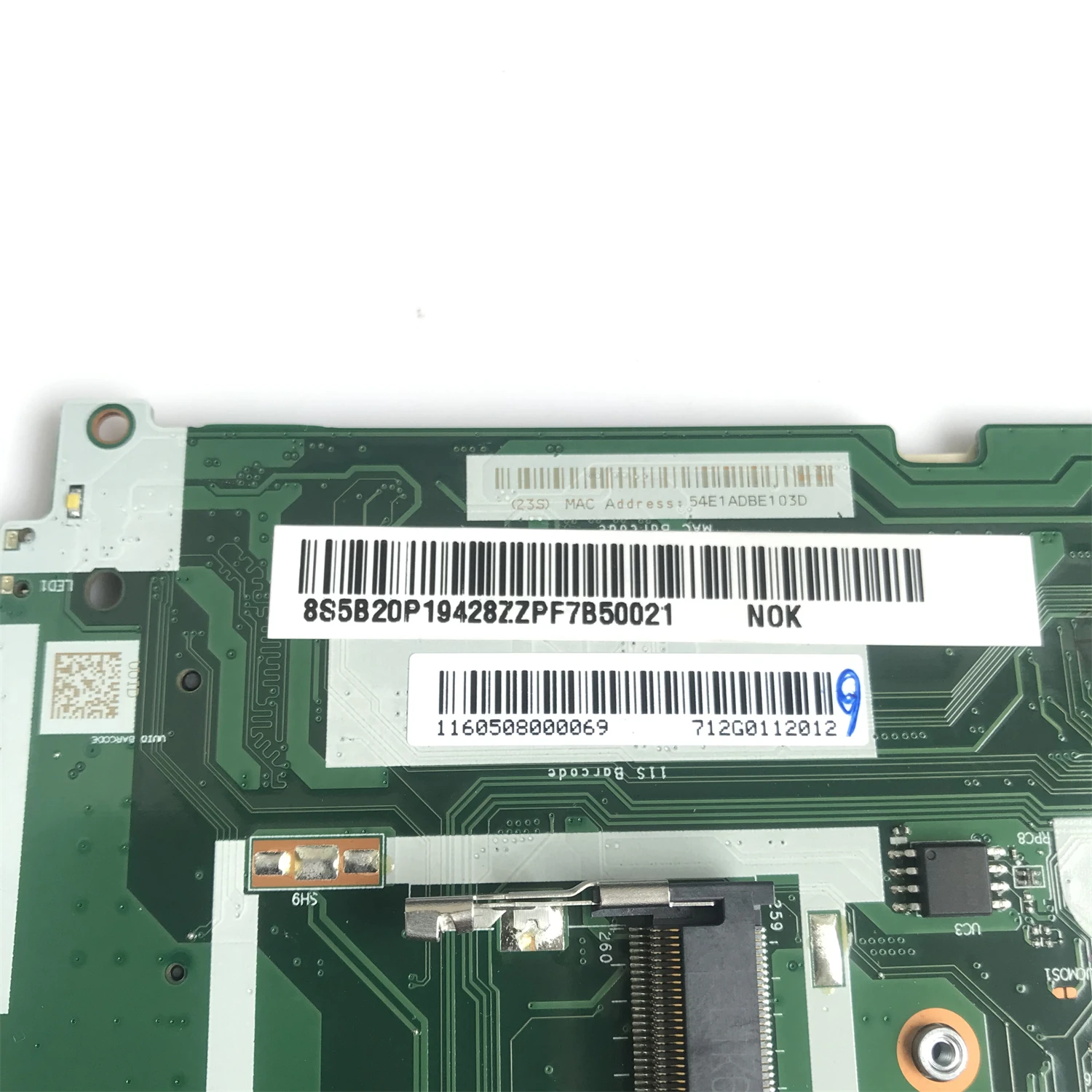 FRU: NM-B321 5B20P19428 5B20P15313สำหรับ Lenovo IdeaPad 320-15AST 320-17AST 330-15AST เมนบอร์ดแล็ปท็อปที่มีการทดสอบ CPU 100% A6