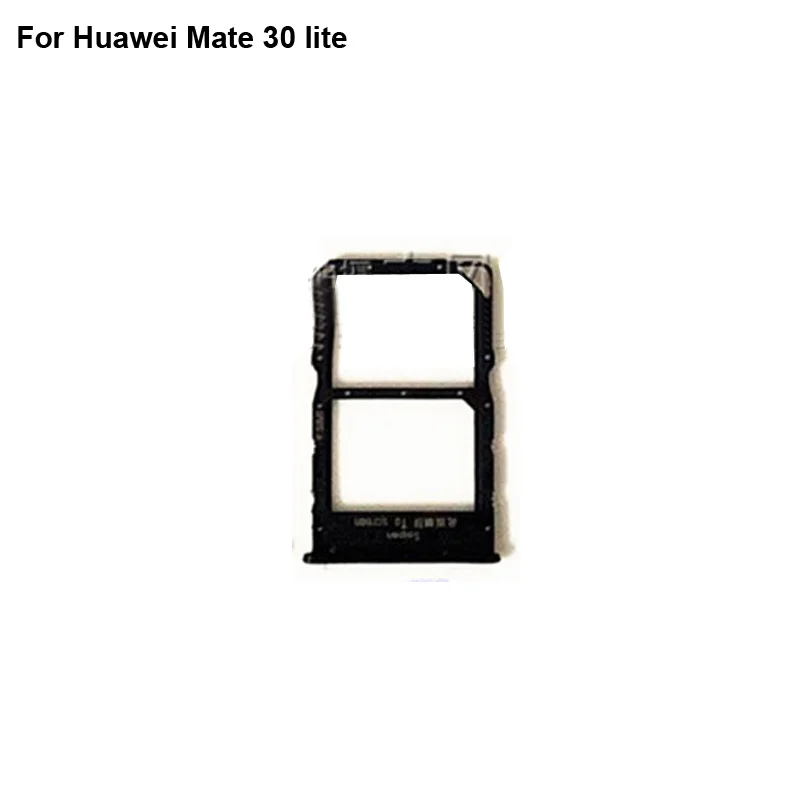 

2PCS For Huawei Mate 30 lite New Tested Sim Card Holder Tray Card Slot For Huawei Mate30 lite Sim Card Holder Replacement 30lite