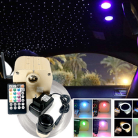 Optical fiber lamp Twinkle 16W Optic Star ceiling kit Bluetooth APP Control  Starry Car LED Light Kid Room RGBW COLOR LED  new