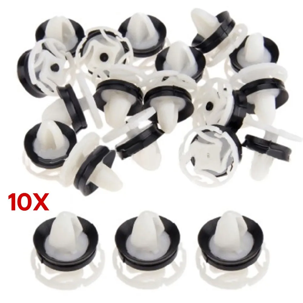 10Pcs Door Trim Panel Mounting Clips For  7703077476 Car Interior Accessories Fastener Clips Voitures Accessoire