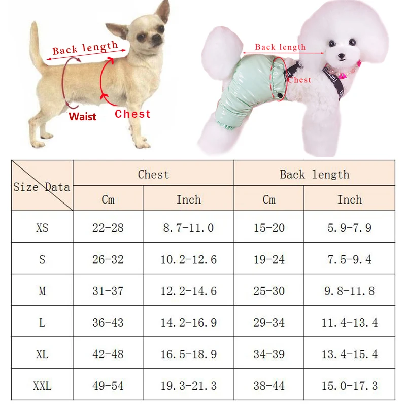 Newest Winter Pet Dog Coat Jacket Simulation fur Collar Pet Costume for Small Dogs Maltese Overalls Puppy Cat Clothing Pants