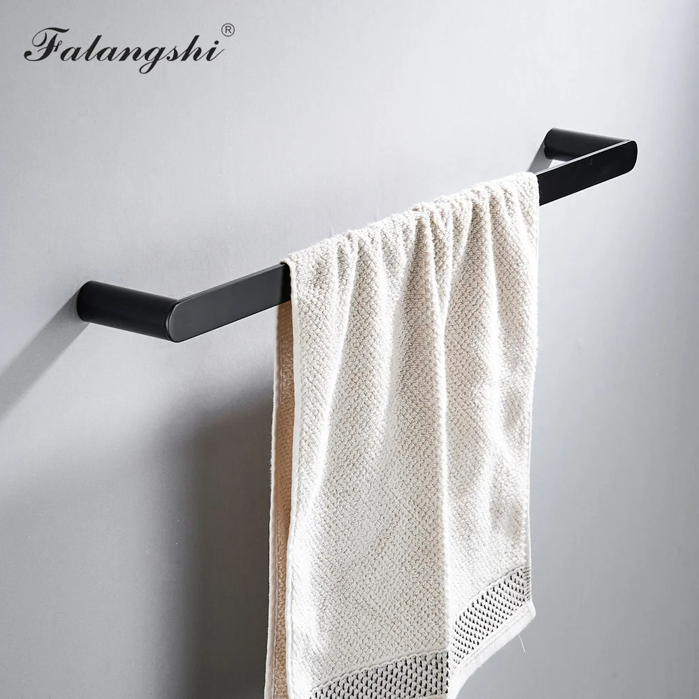 Bathroom Hardware Set Black Robe Hook Toilet Roll Paper Holder Single Towel Rail Bar Bath Accessories Wall Mounted WB8859