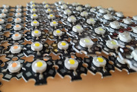 10pcs 1W 3W High Power warm white/cool white /natural white/red/green/Blue/Royal blue IR LED with 20mm star pcb