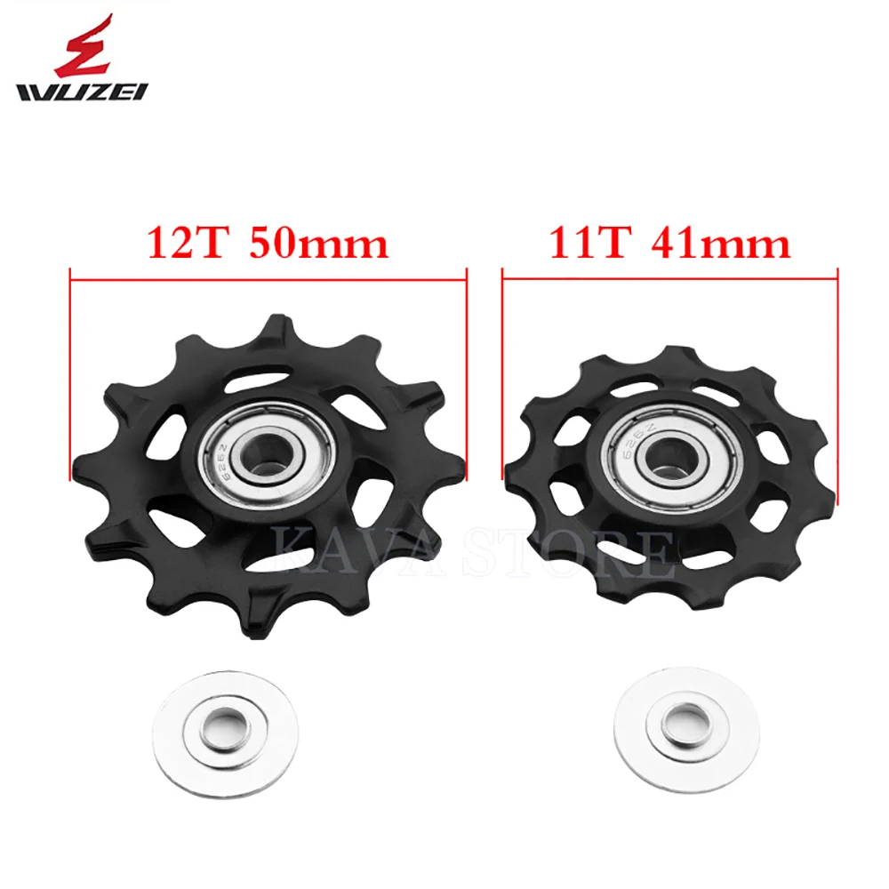 WUZEI Fahrrad Pulley 11T 12T 13T 14T 16T 17T Schaltwerk Pulley Rennrad jockey 7-12 Geschwindigkeit Guide Rad für Shimano SRAM – Detail 25