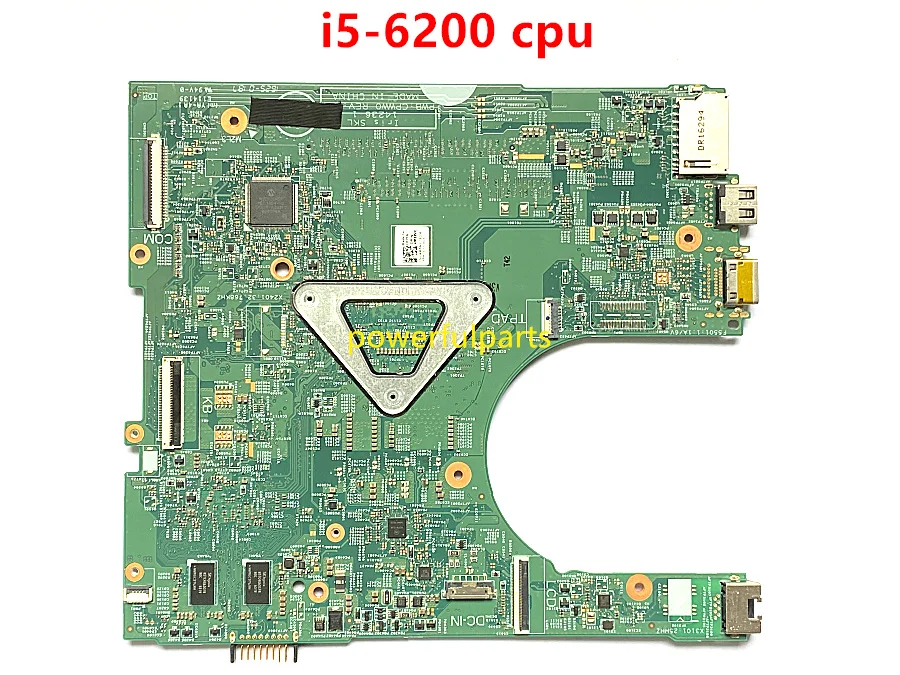 For Dell Inspiron 3559 3459 Motherboard i5-6200 Cpu+Graphic 04M8WX CN-04M8WX 14236-1 100% Working Good