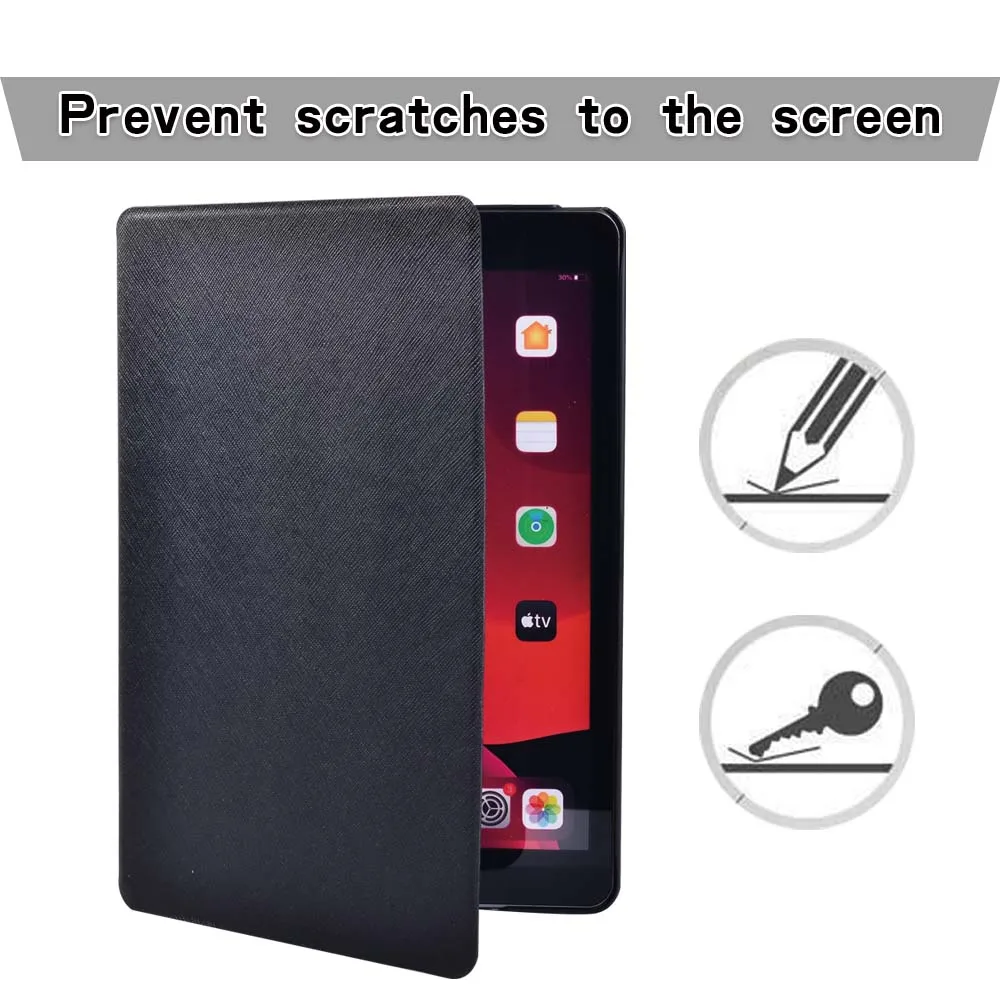 Tablet Case for Apple IPad 2021 9th Generation 10.2 Inch PU Leather Fashion High Quality Protective Case Cover for IPad 2021 9th