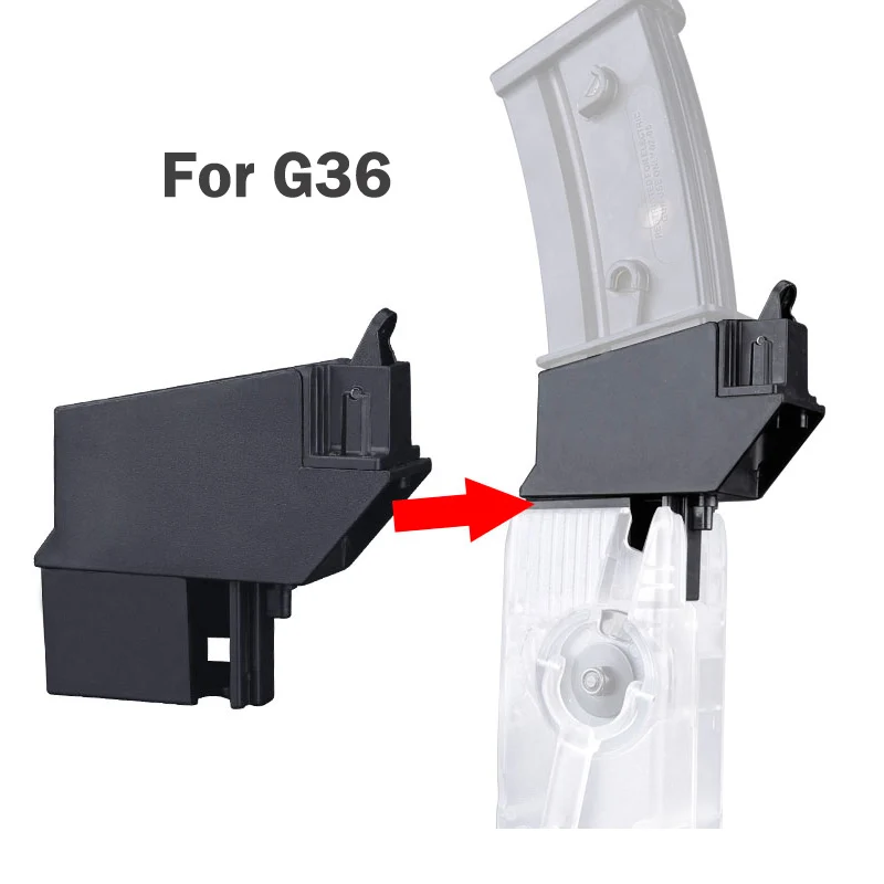 Tactical Equipment M4 BB Speed Loader Converter to Adapt AK G36 MP5 Magazine for Hunting Airsoft Paintball Accessories