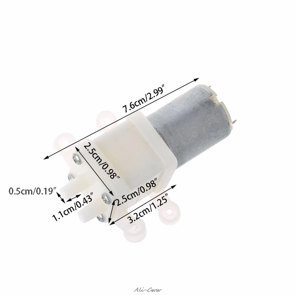 Mini bomba de diafragma cebante, Motor de pulverización, 12V, Micro bombas para dispensador de agua