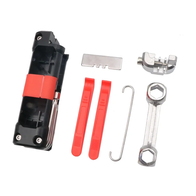 Bike Multifunction Tool Kit Tire Repair Tools Set Hex Key Screwdriver Chain Cutter Multitool MTB Road Bicycle Repair Accessories