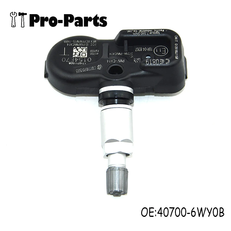 

1PCS TPMS PMV-CA14 Tire Pressure Monitor System For Infiniti Q60 QX50 QX70 QX80 Nissan GT-R Juke Leaf 407006WY0B 40700-6WY0B