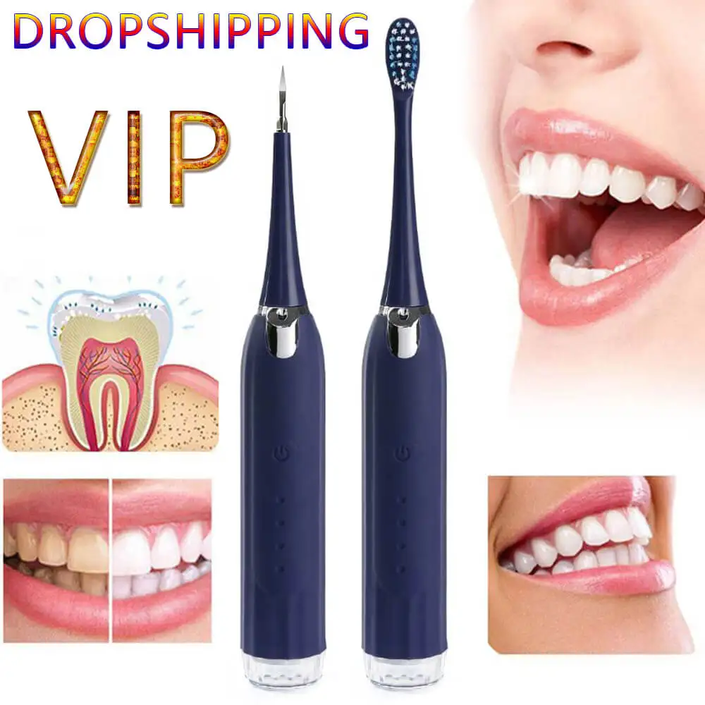 

Sonic Electric Toothbrush Smoke Tartar Cleaner Oral Hygiene Portable Dental Scaler Teeth Whitening Removal Stains Dentist Head