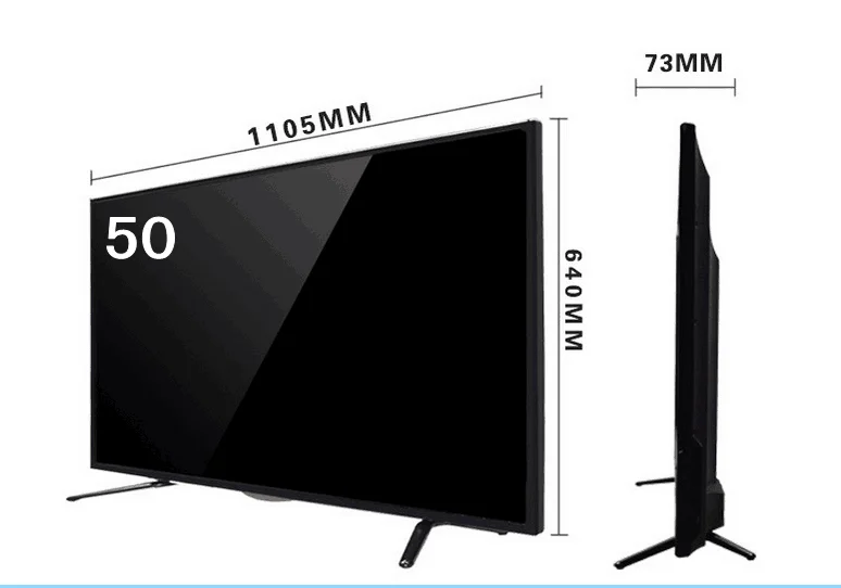 2021 32 40 43 50 55 60inch China Smart Android LCD LED TV 4K UHD Factory Cheap Flat Screen Television HD LCD LED Best Smart TV