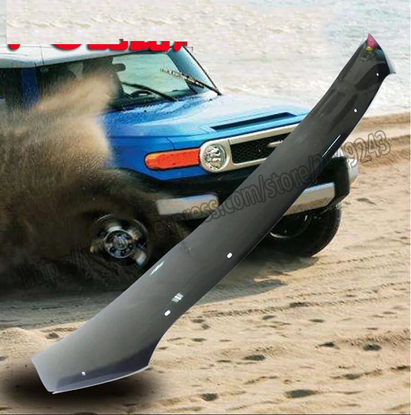 

For Toyota FJ Cruiser 2007-2019 Acrylic Interceptor Hood Shield Suburban Tahoe