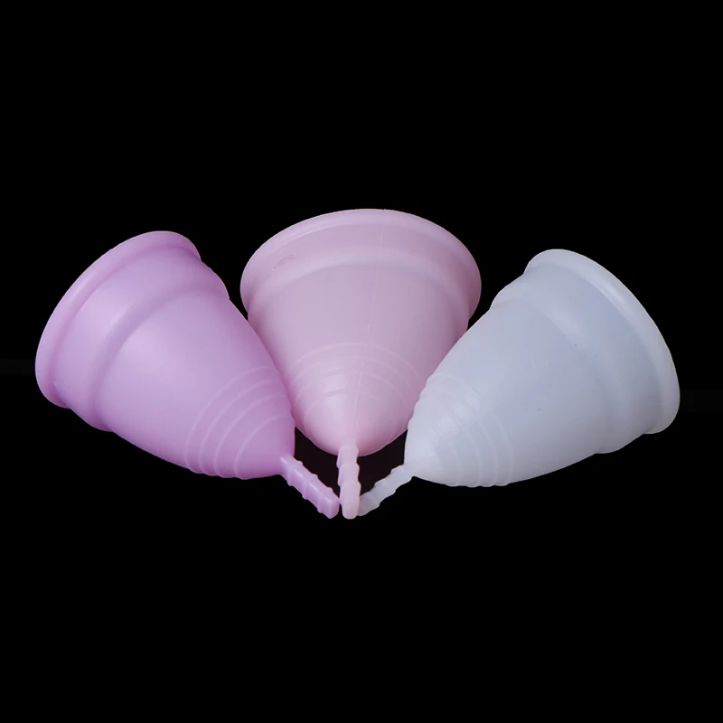 1PC Hot Sale Menstrual Cup For Women Hygiene Medical 100% Silicone Cup Menstrual Reusable Lady Cup Menstrual Than Pads