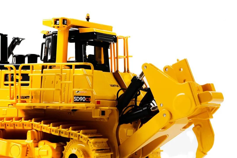 1:43 Sd90-c5 alloy bulldozer model Shantui Gifts Souvenir Toys