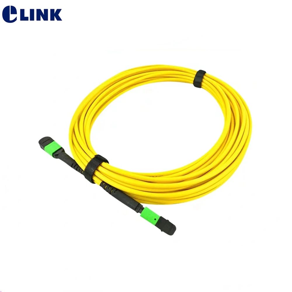 

MPO-MPO Fiber Optic Patchcords, Female Type B, Round Cable, Yellow, 1m, 3M, 5m, MTP, 8 Strand, 3.0mm, IL, 0.4dB, 12 Cores