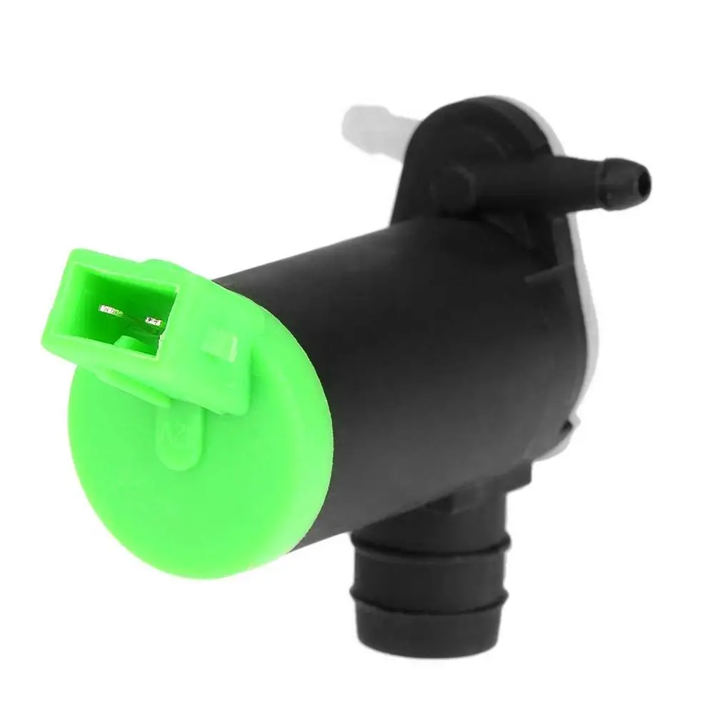 Windshield Twin Outlet Washer Pump For Peugeot 106/206/306/406/806 643 460 New Black High Quality and Durable Practical