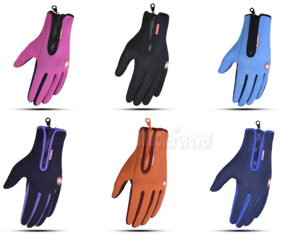 

60pairs/lot Winter Warm Screen Touch Gloves. Ski Gloves