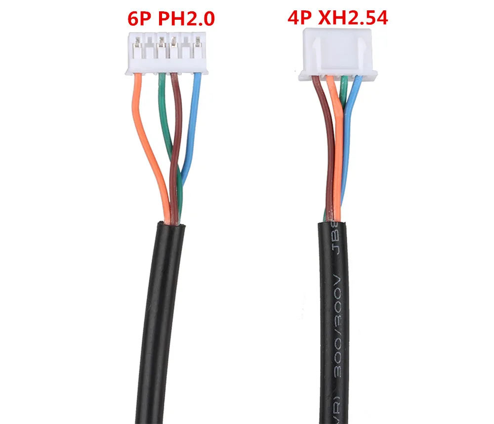 3M 2 Stück/Set Nema 17 Schrittmotorkabel 4-Pin XH2.54 zu 6-Pin PH2.0 Schrittmotorkabel DuPont-Leitung für 3D-Drucker CNC XYZ-Motor – Detail 1