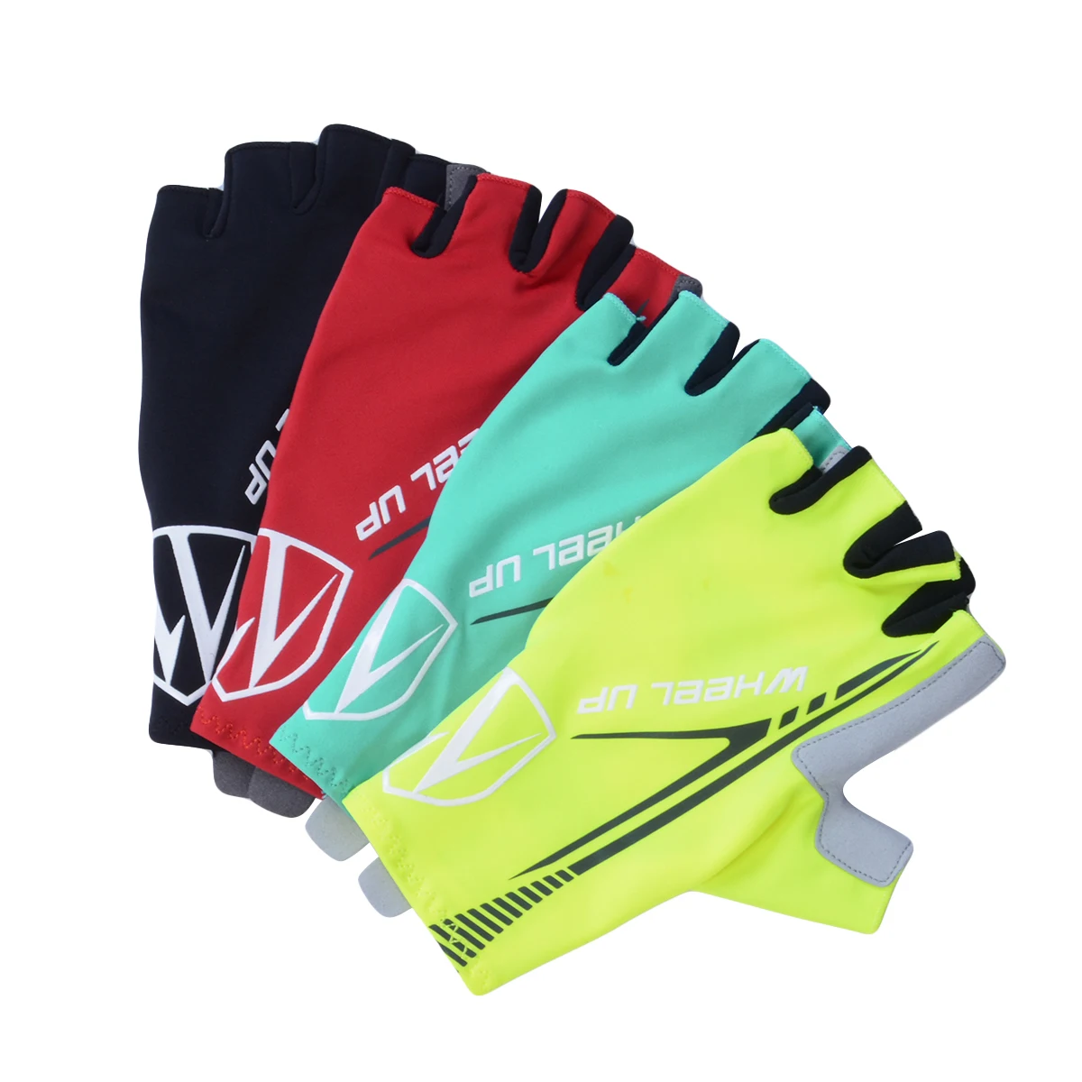 Men´s Women´s Gloves Silicone Gel Half Finger Climbing Sport Summer Running Bike with Breathable Gel Pad