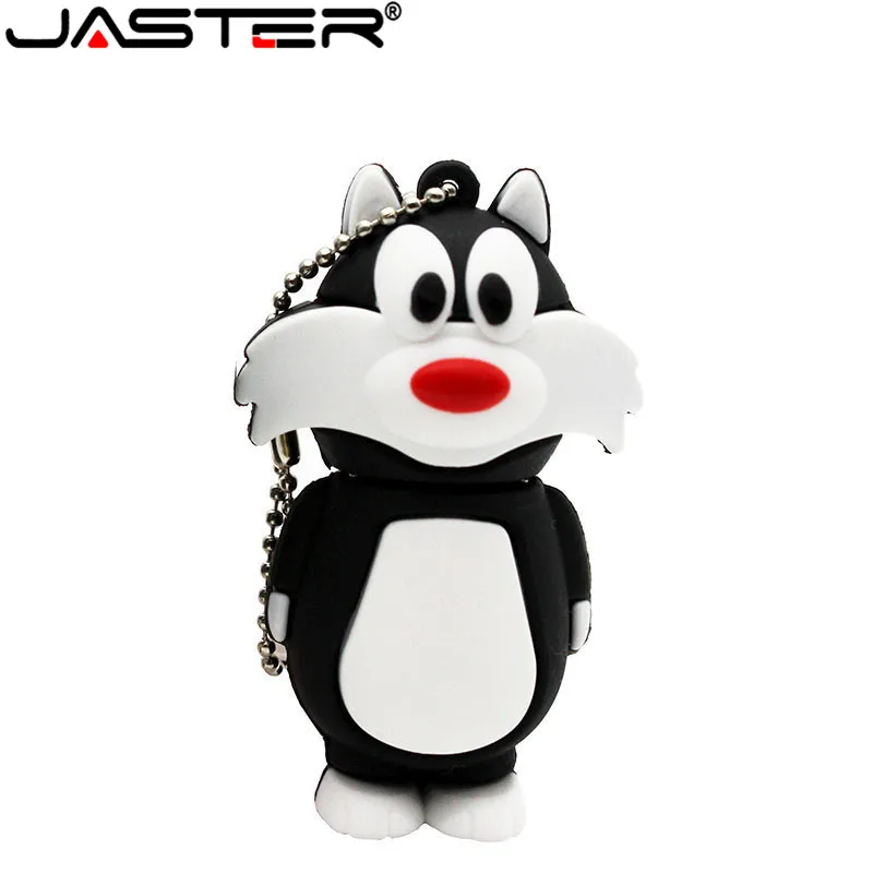 

Cartoon Cat USB 2.0 Flash Drive 4GB 8GB 16GB 32GB 64GB 128GB Creativity Pen Drives Student Gifts Memory Stick 100% Real Capacity