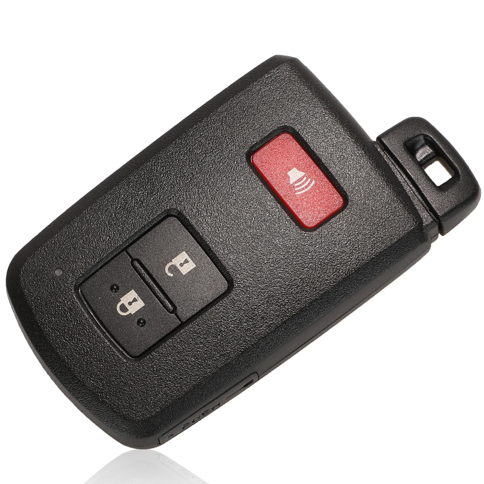 Jingyuqin 2/3/4 pulsanti chiave a distanza Shell Case per Toyota Avalon Camry RAV4 Corolla Highlander Smart Car Key Housing sostituzione