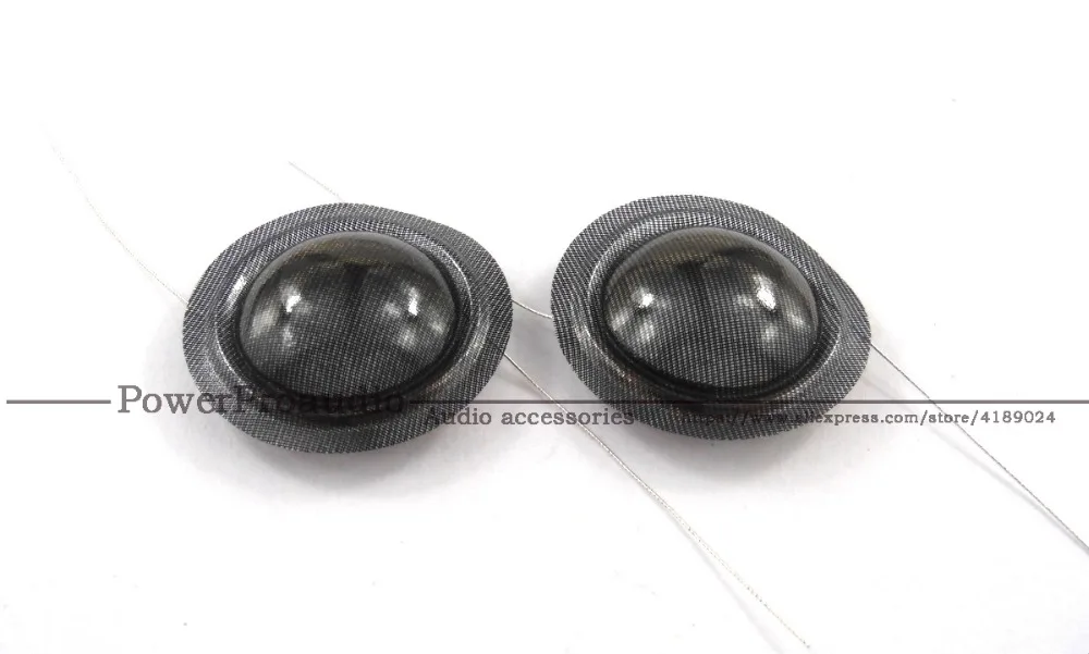 2 pcs /lot 19.4mm High Quality Transparent silk diaphragm dome Tweeters loudspeaker speaker voice coil