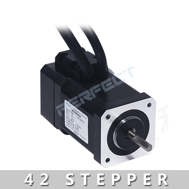 42-48S 42HB60 Hybrid Closed-loop Stepper Motor 0.55nm 0.7nm Servo Motor HB808C step motor driver closed loop motor 2-phase Nema