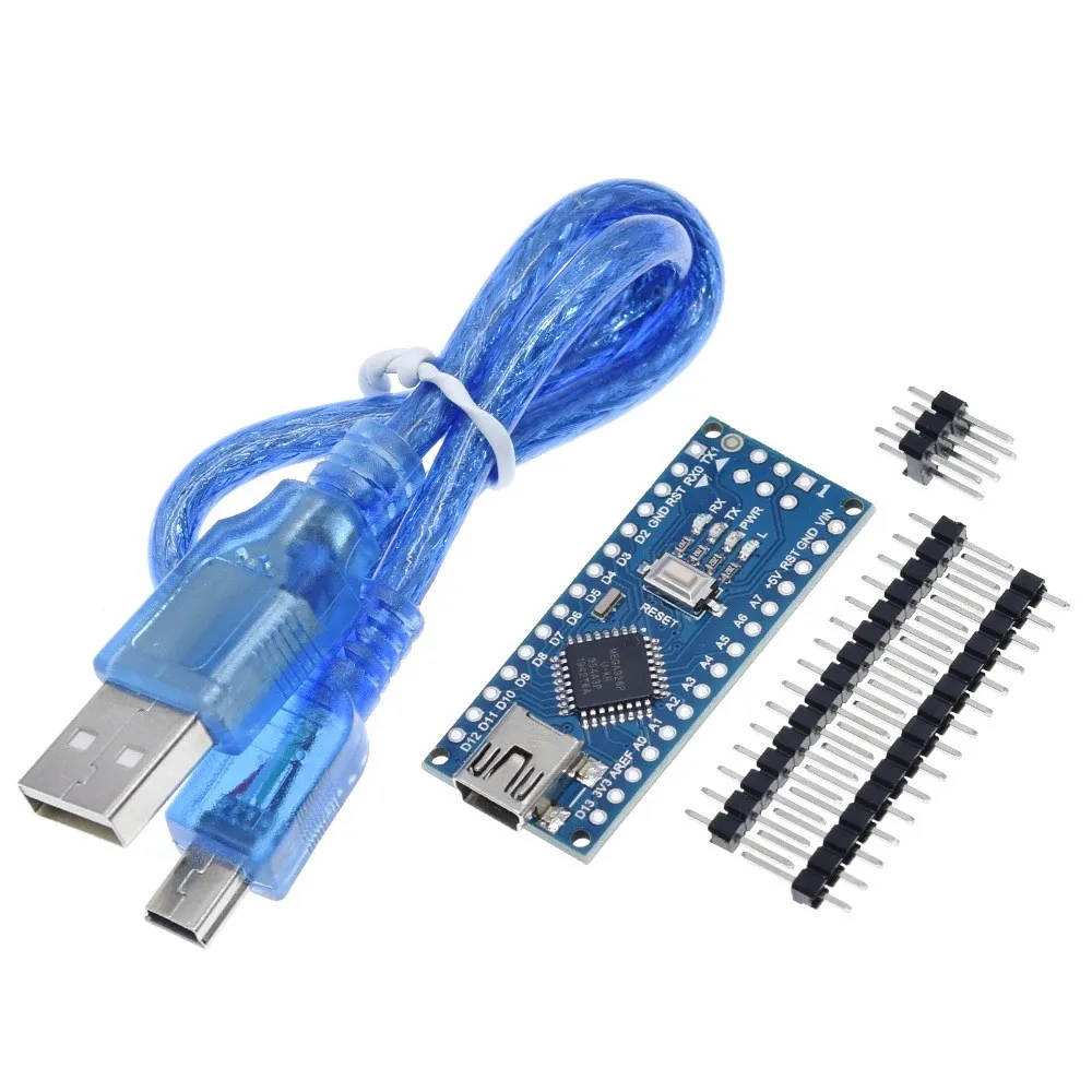 arduino nano V3.0 Driver controller With the bootloader compatible for atmega328P ch340 nano Mini USB RF Expansion board cable