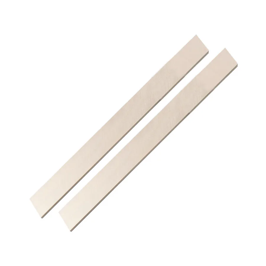Spessore 25mm taglierina in acciaio bianco 25mm x 30mm x 300mm 25*30*300 coltello in acciaio ad alta velocità 300mm lungo HSS barra rettangolare inserto in bianco