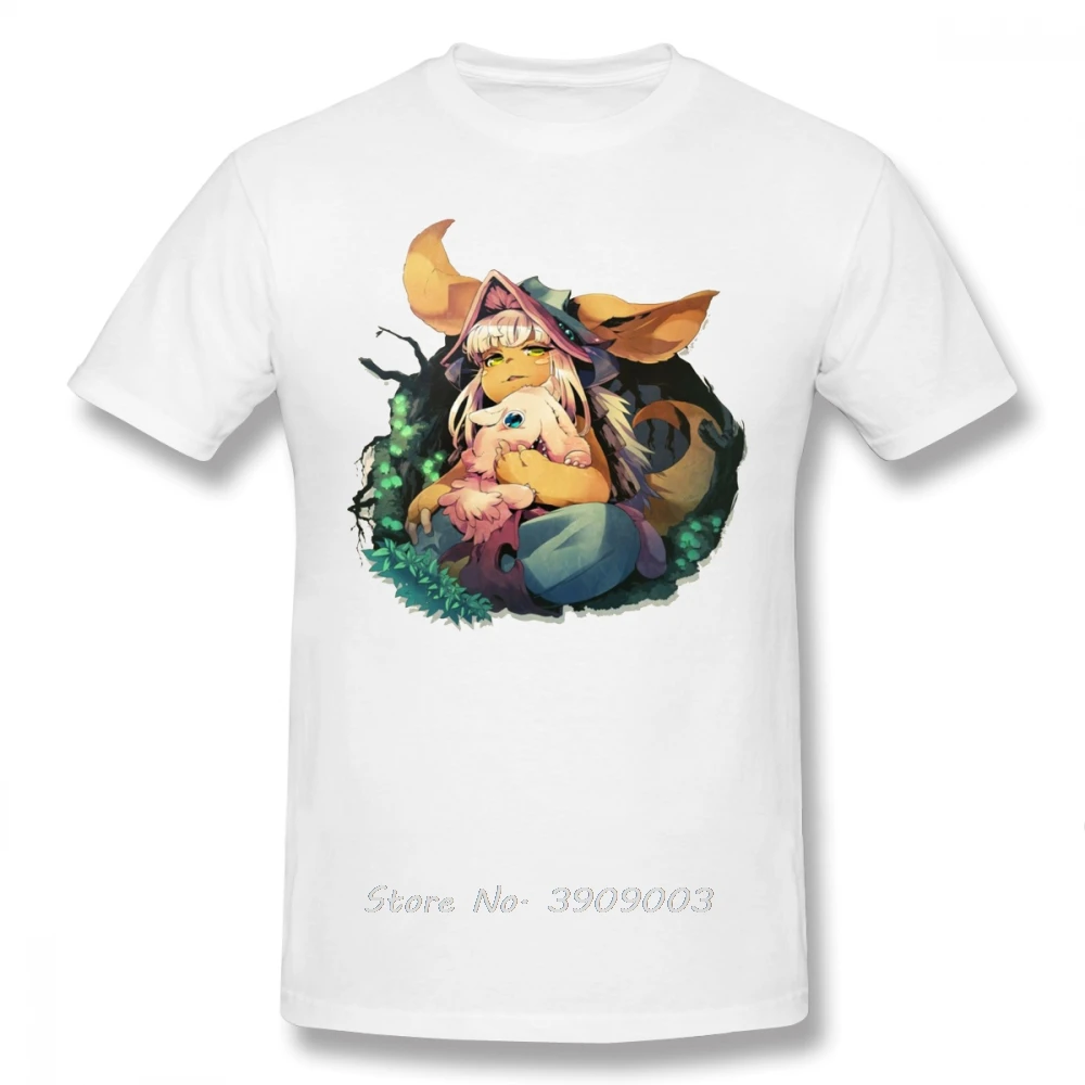 Made In Abyss T Shirt Made In Abyss T-Shirt Print Funny Men Cotton Tshirt Hip Hop Tees Harajuku Streetwear