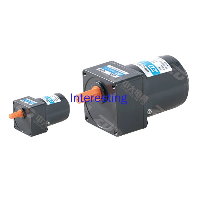 

Micro AC Gear Reducer Motor 6-200W High Power Low Speed Motor Can Be Equipped with Speed Brake