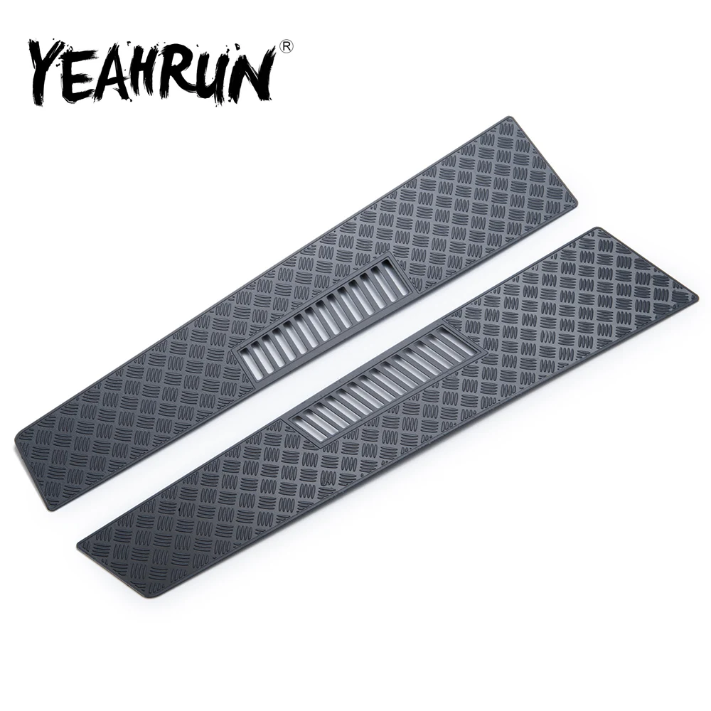 YEAHRUN Engine Cover Hood Side Anti-skid Plate Non-slip Board Decoration for TRX6 G63 TRX4 G500 1:10 RC Car Accessories