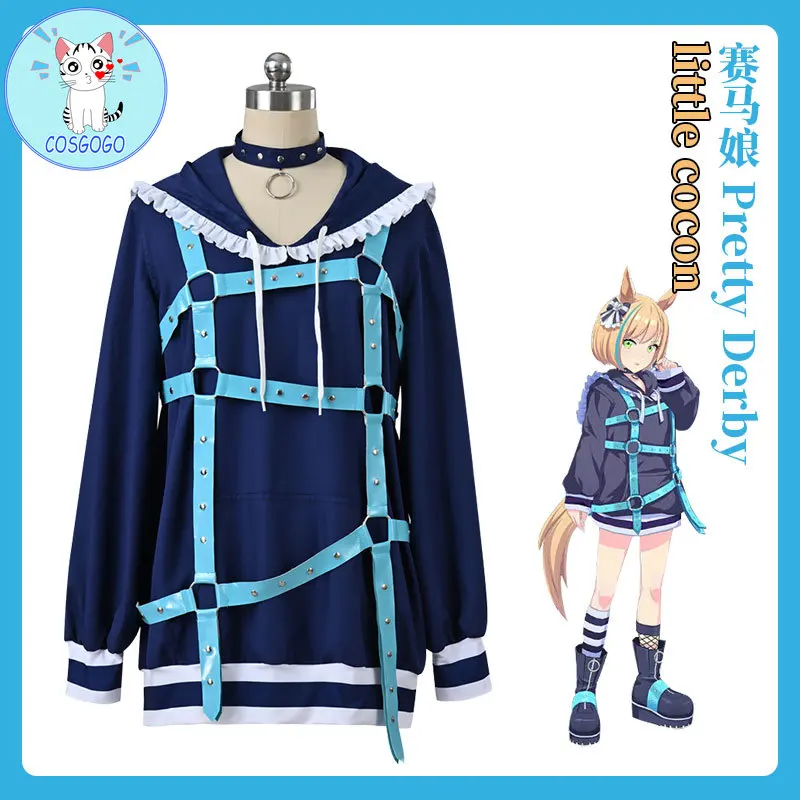 

Anime! Umamusume:Pretty Derby Meisho Doto Battle Suit Uniform Cosplay Costume Halloween Party Role Play Outfit For Women NEW