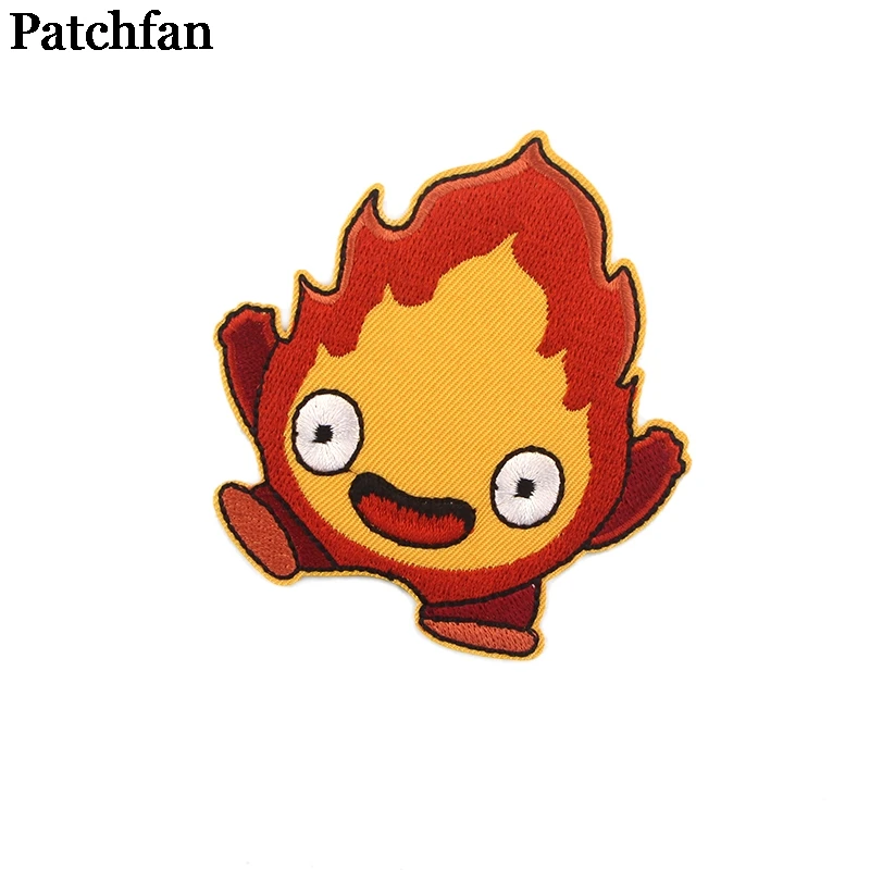 Patchfan cartoon Iron on patches clothing embroideried Patchwork accessories custom badges wholesale A2276