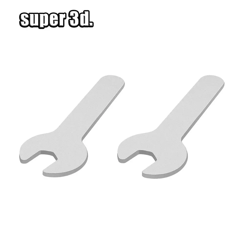 1Pc 6mm/7/8/10mm Opening Spanner Wrench Mini Adjustable Spanner for MK7/mk8 /V6/v5 Nozzles 3D Printer Tool  Spare Parts